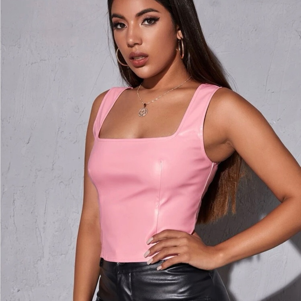 Pink top